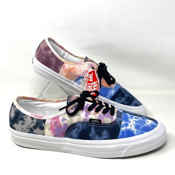 VANS Anaheim 44D Skate Shoes Low Multi Blue Canvas Men Size Sneaker VN0A54F9AXJ - Picture 1 of 9